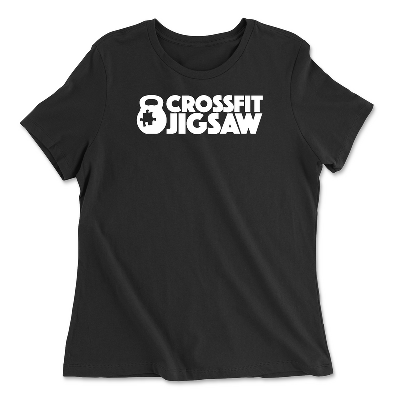CrossFit Jigsaw Horizontal Womens - Relaxed Jersey T-Shirt