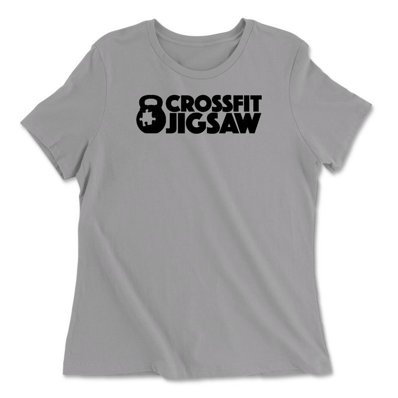 CrossFit Jigsaw Horizontal Womens - Relaxed Jersey T-Shirt