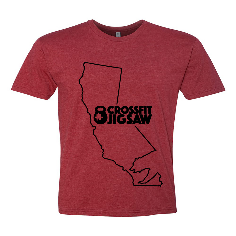CrossFit Jigsaw State Bear Mens - T-Shirt