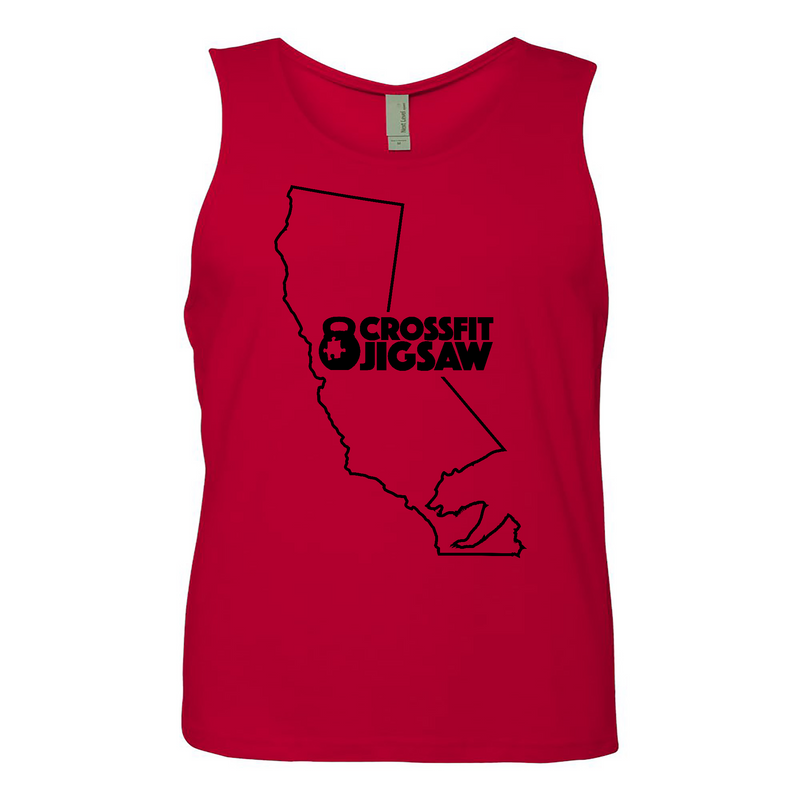 CrossFit Jigsaw State Bear Mens - Tank Top
