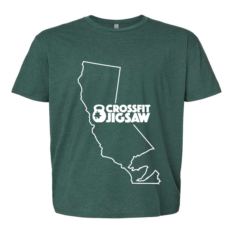 CrossFit Jigsaw State Bear Mens - T-Shirt