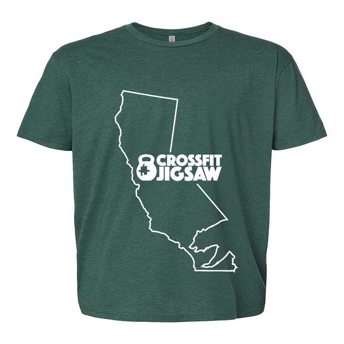 CrossFit Jigsaw State Bear Mens - T-Shirt