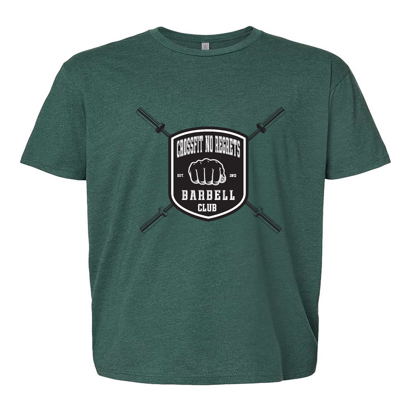 Mens 2X-Large HEATHER_FOREST_GREEN T-Shirt