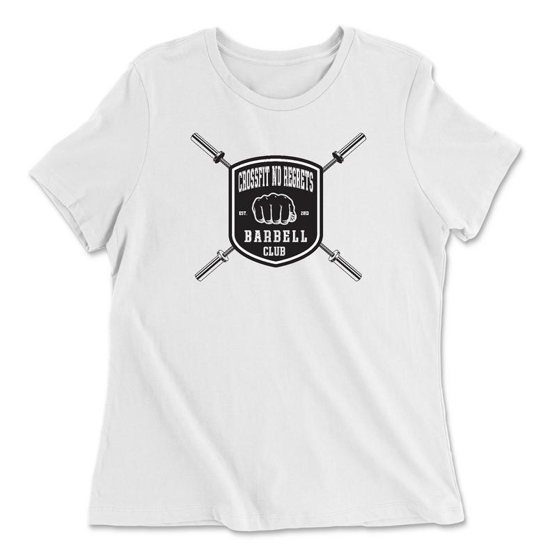 Womens 2X-Large WHITE Relaxed Jersey T-Shirt