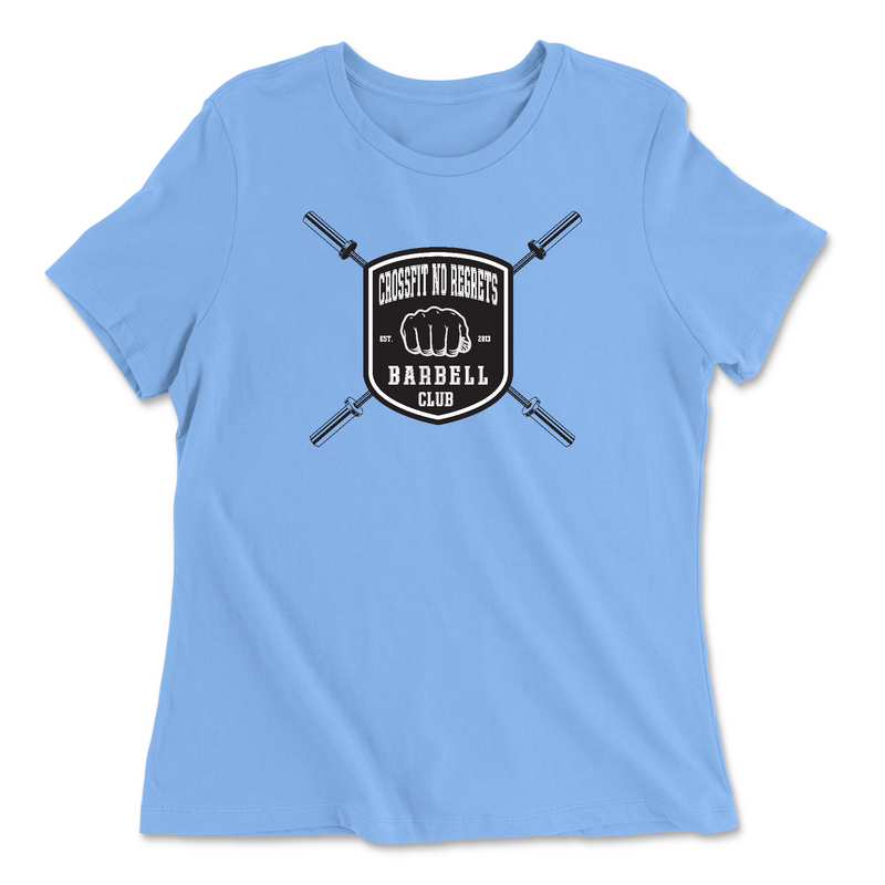 Womens 2X-Large CAROLINA_BLUE Relaxed Jersey T-Shirt
