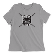 Womens 2X-Large SOLID_ATHLETIC_GREY Relaxed Jersey T-Shirt