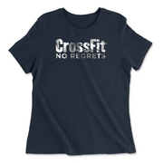 Womens 2X-Large NAVY Relaxed Jersey T-Shirt