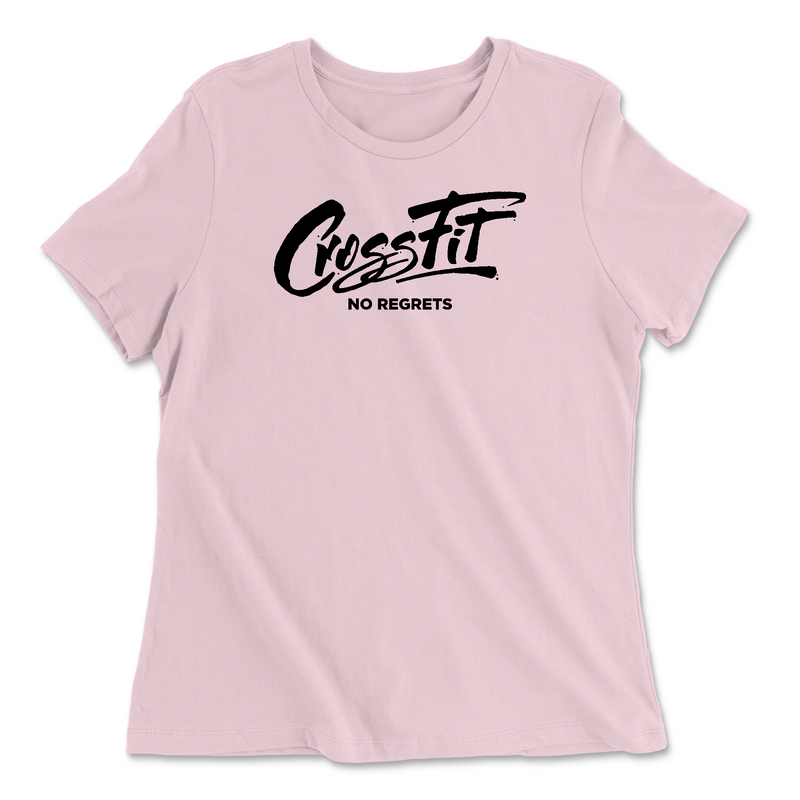 Womens 2X-Large PINK Relaxed Jersey T-Shirt