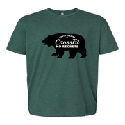 Mens 2X-Large HEATHER_FOREST_GREEN T-Shirt