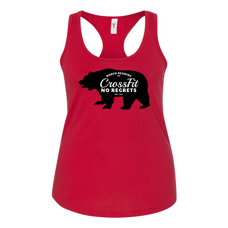 Womens 2X-Large RED Tank Top