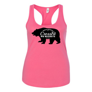 Womens 2X-Large HOT_PINK Tank Top