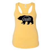 Womens 2X-Large BANANA_CREAM Tank Top