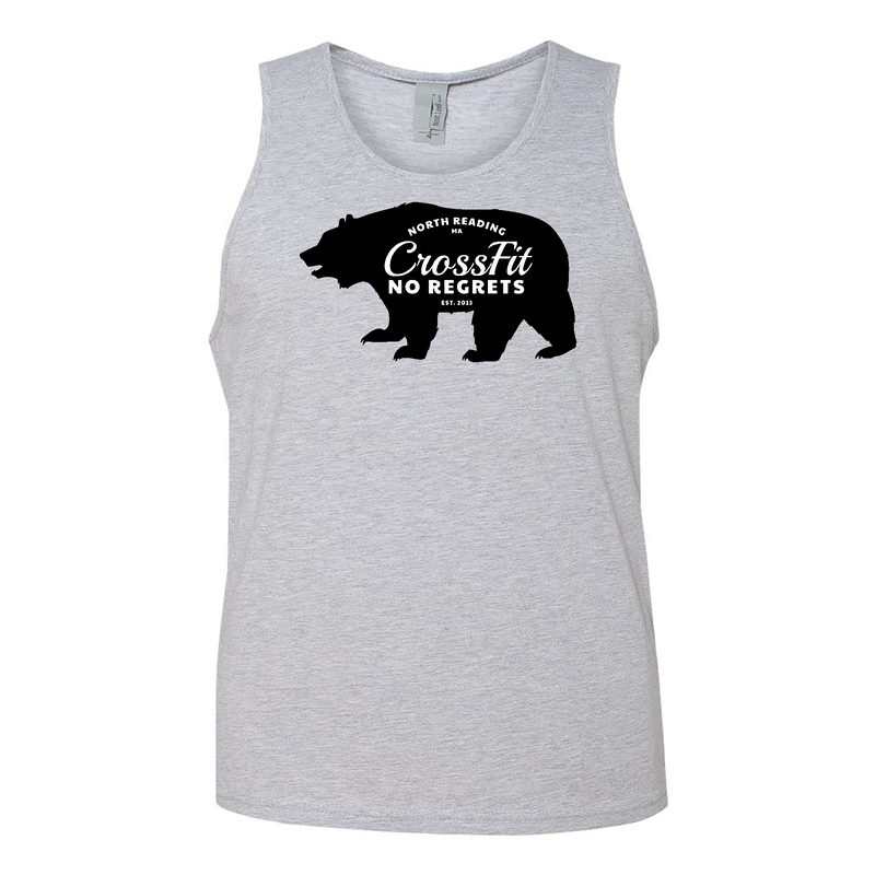 Mens 2X-Large HEATHER_GRAY Tank Top