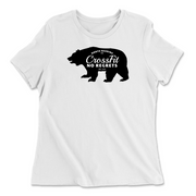 Womens 2X-Large WHITE Relaxed Jersey T-Shirt