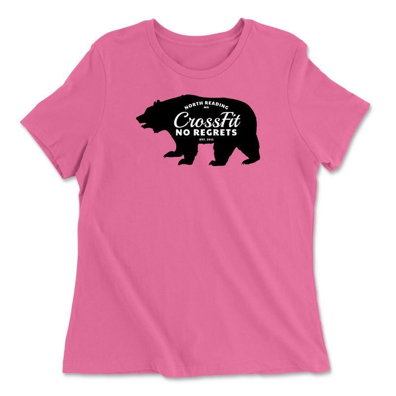 Womens 2X-Large CHARITY_PINK Relaxed Jersey T-Shirt