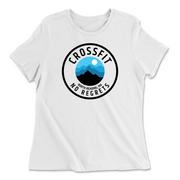 Womens 2X-Large WHITE Relaxed Jersey T-Shirt