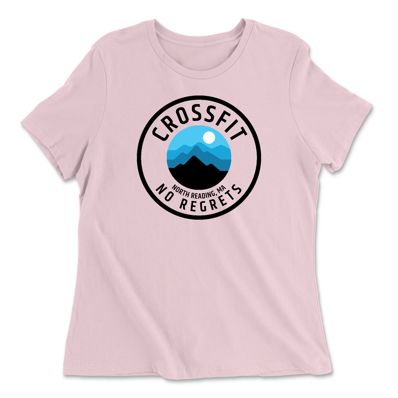 Womens 2X-Large PINK Relaxed Jersey T-Shirt