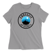Womens 2X-Large SOLID_ATHLETIC_GREY Relaxed Jersey T-Shirt