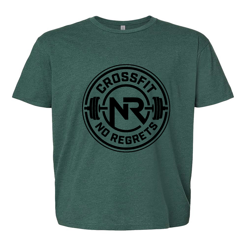 Mens 2X-Large HEATHER_FOREST_GREEN T-Shirt