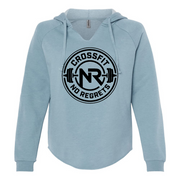 Womens 2X-Large MISTY_BLUE Hoodie