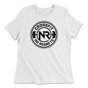 Womens 2X-Large WHITE Relaxed Jersey T-Shirt