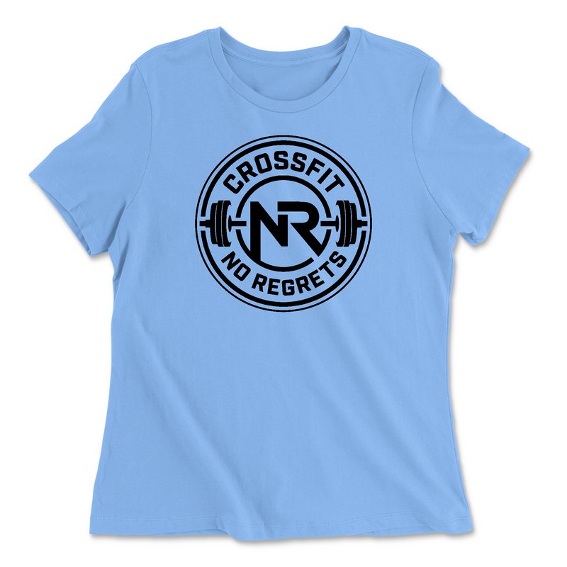 Womens 2X-Large CAROLINA_BLUE Relaxed Jersey T-Shirt