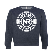 Mens 2X-Large CLASSIC_NAVY_HEATHER Midweight Sweatshirt