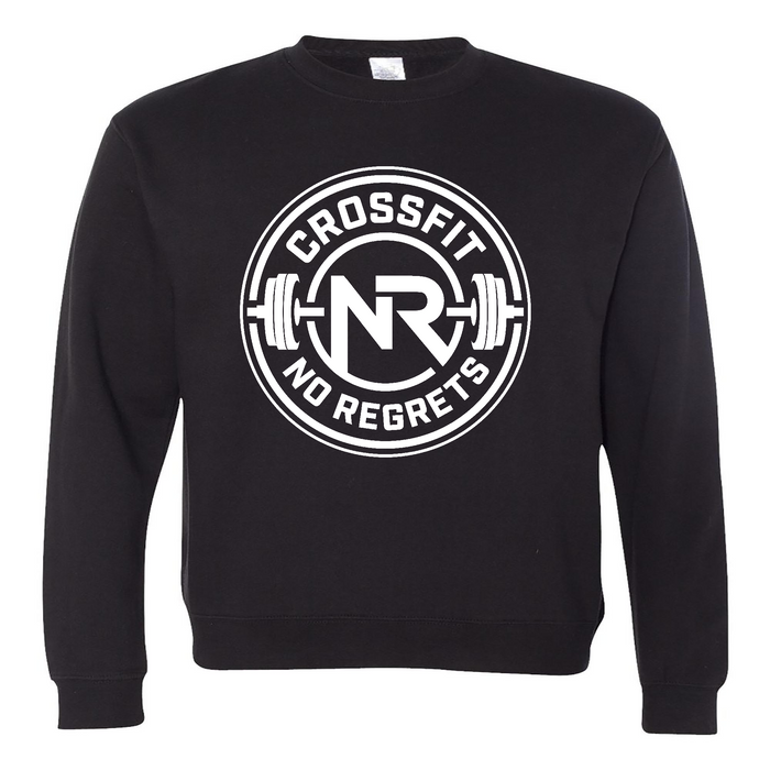 Mens 2X-Large BLACK Midweight Sweatshirt