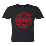 Mens 2X-Large BLACK T-Shirt