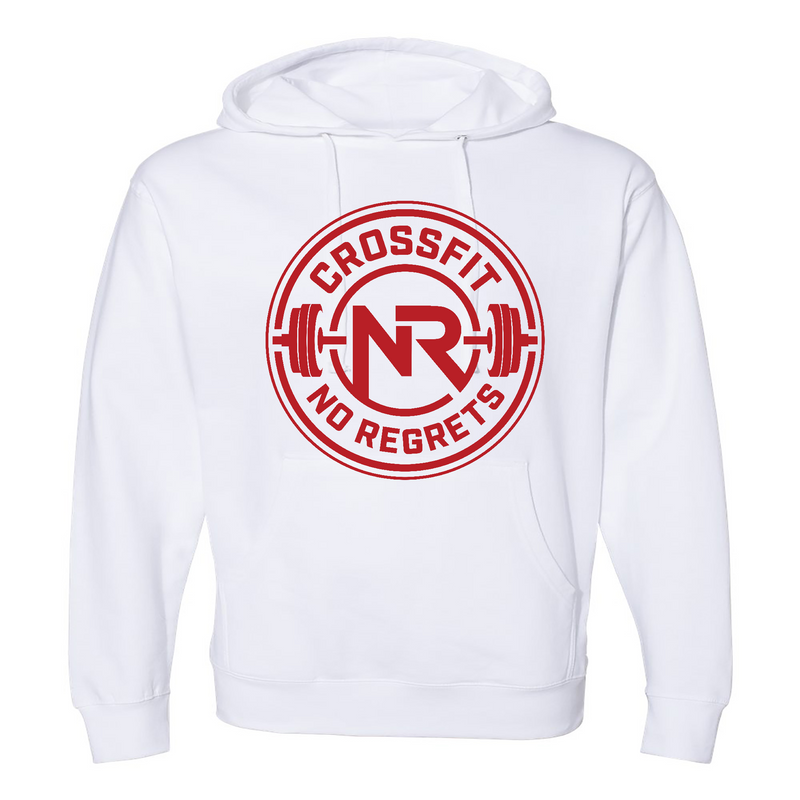 Mens 2X-Large WHITE Hoodie