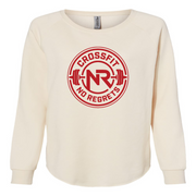 Womens 2X-Large BONE CrewNeck
