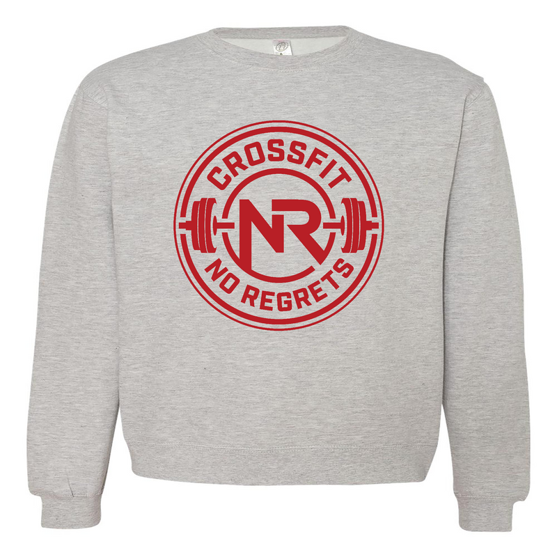 Mens 2X-Large GREY_HEATHER Midweight Sweatshirt