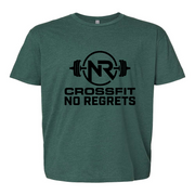Mens 2X-Large HEATHER_FOREST_GREEN T-Shirt