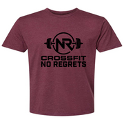 Mens 2X-Large HEATHER_MAROON T-Shirt