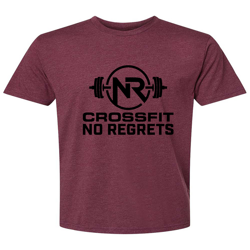 Mens 2X-Large HEATHER_MAROON T-Shirt