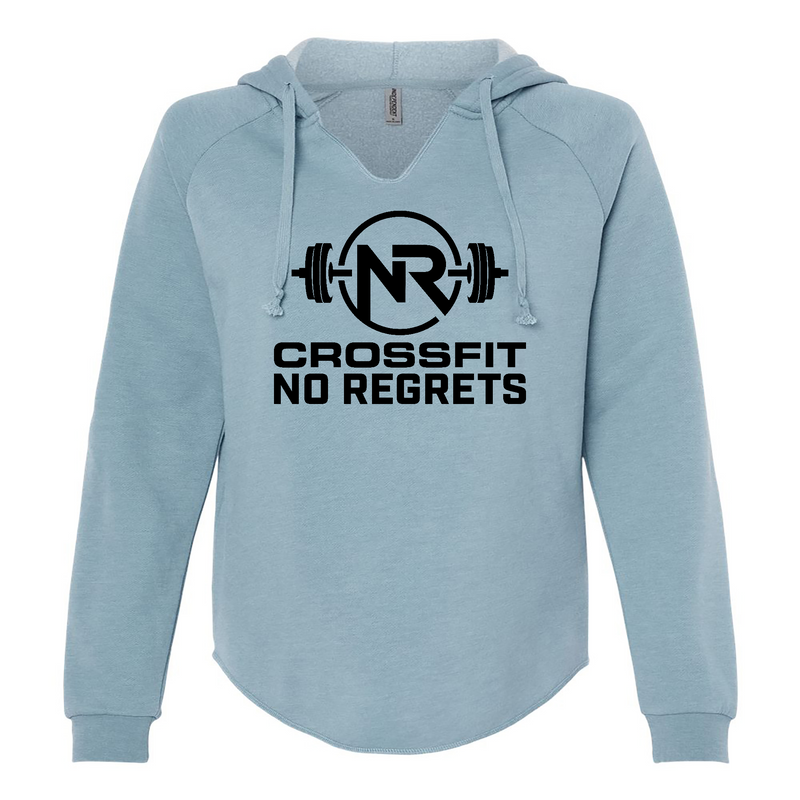 Womens 2X-Large MISTY_BLUE Hoodie