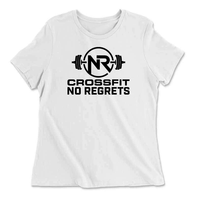 Womens 2X-Large WHITE Relaxed Jersey T-Shirt