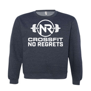 Mens 2X-Large CLASSIC_NAVY_HEATHER Midweight Sweatshirt