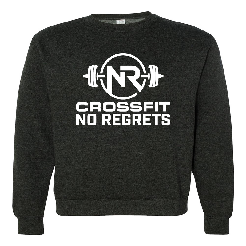 Mens 2X-Large CHARCOAL_HEATHER Midweight Sweatshirt