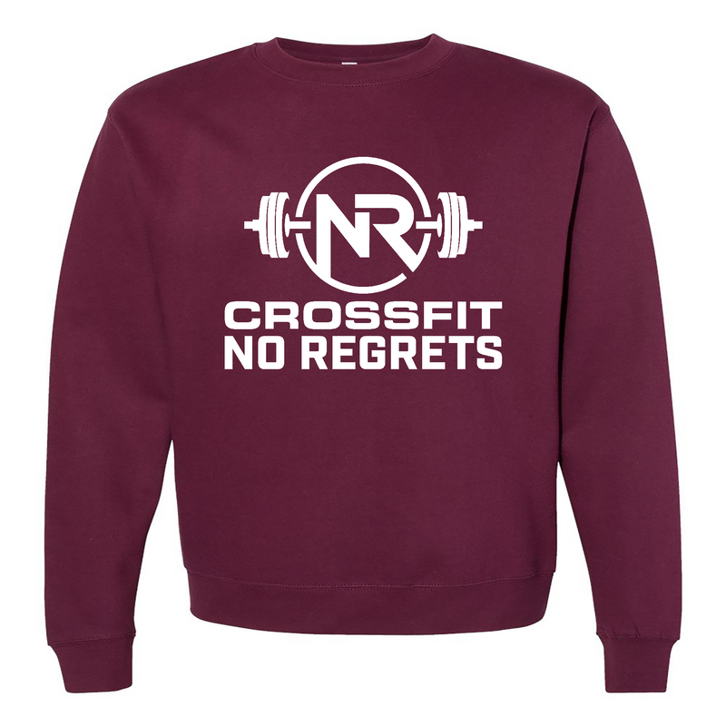 Mens 2X-Large MAROON Midweight Sweatshirt