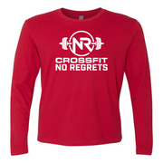 Mens 2X-Large RED Long Sleeve