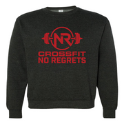 Mens 2X-Large CHARCOAL_HEATHER Midweight Sweatshirt
