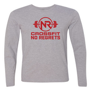 Mens 2X-Large HEATHER_GRAY Long Sleeve