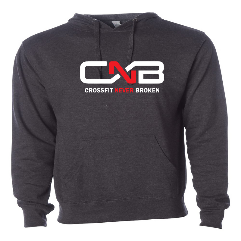 Mens 2X-Large CHARCOAL_HEATHER Hoodie