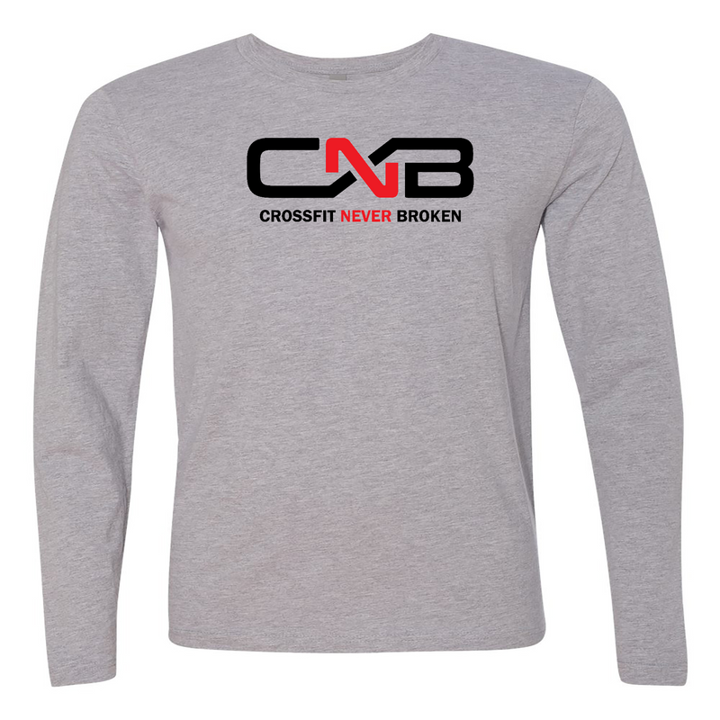 Mens 2X-Large HEATHER_GRAY Long Sleeve