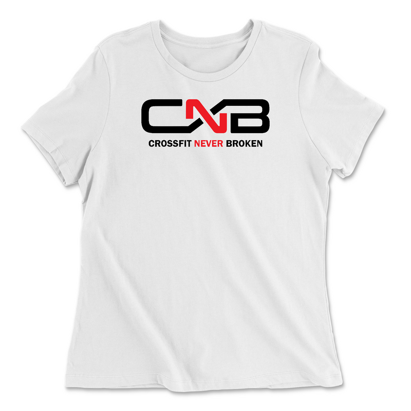 Womens 2X-Large WHITE Relaxed Jersey T-Shirt