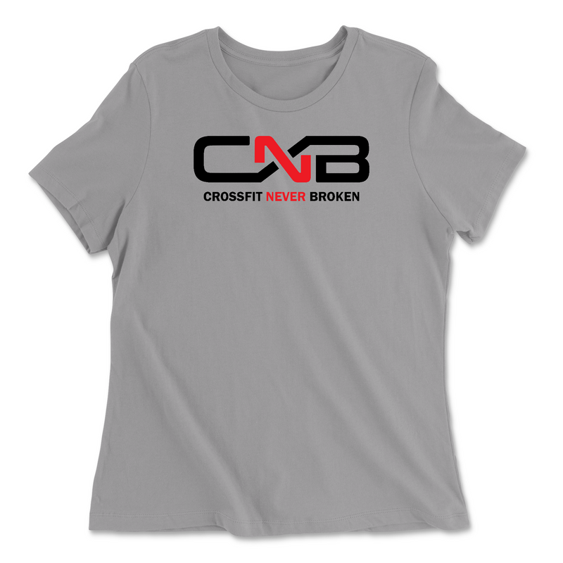 Womens 2X-Large SOLID_ATHLETIC_GREY Relaxed Jersey T-Shirt