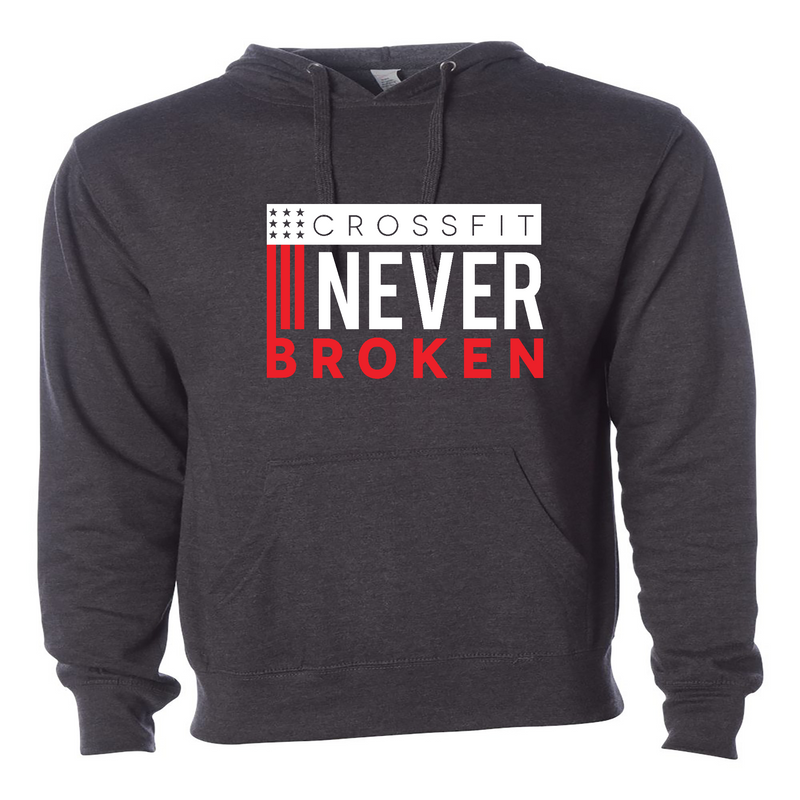 Mens 2X-Large CHARCOAL_HEATHER Hoodie