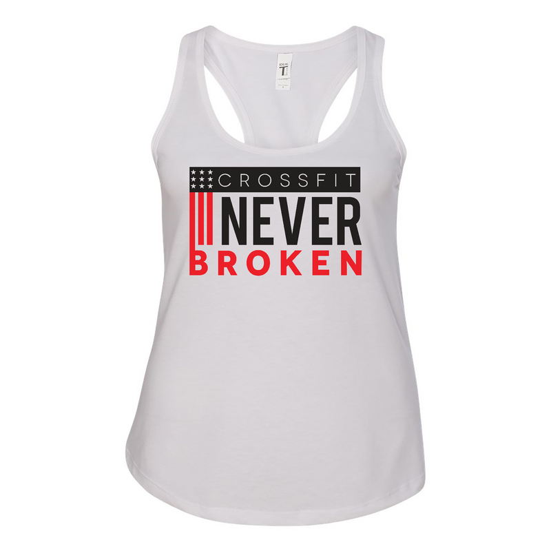 Womens 2X-Large WHITE Tank Top