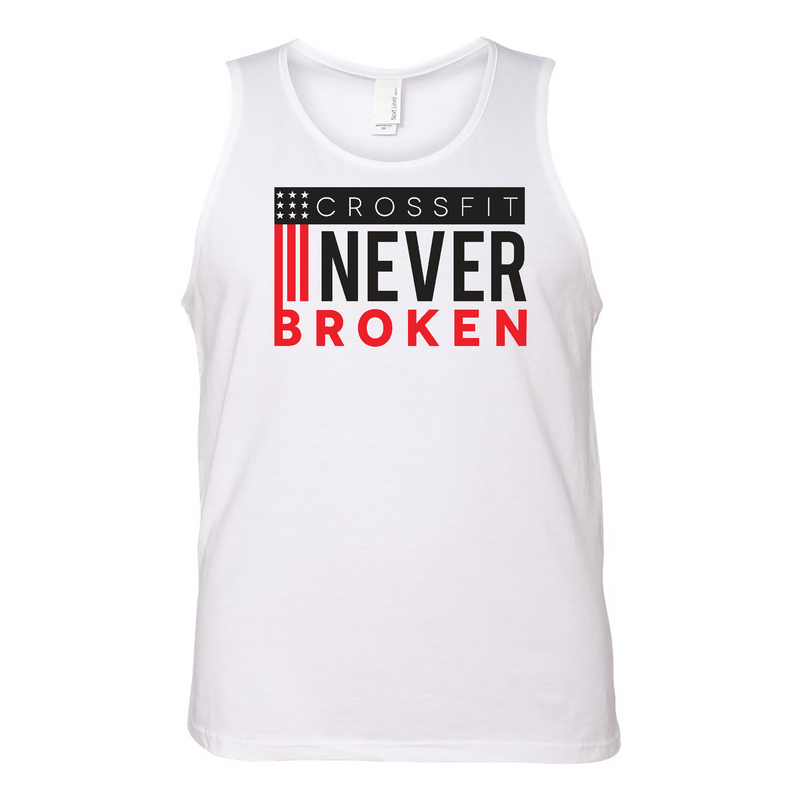 Mens 2X-Large WHITE Tank Top